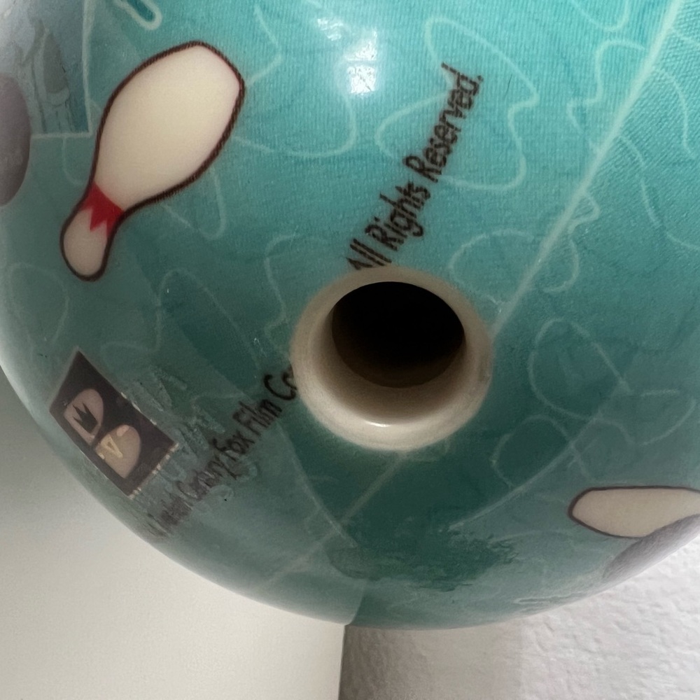 Vintage RARE Simpsons 400th Episode Collectors Edition Bowling Ball Viz A Ball - Picture 6 of 16